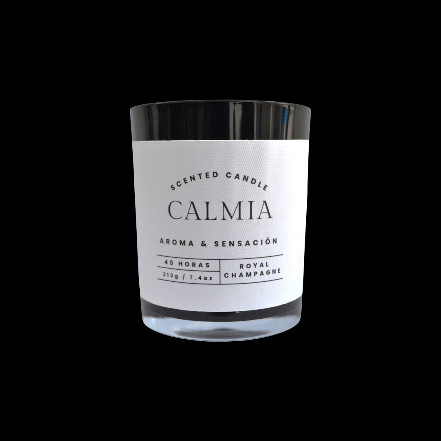 Vela Con Cera de Soya Aromática Royal Campagne 210g /40hrs