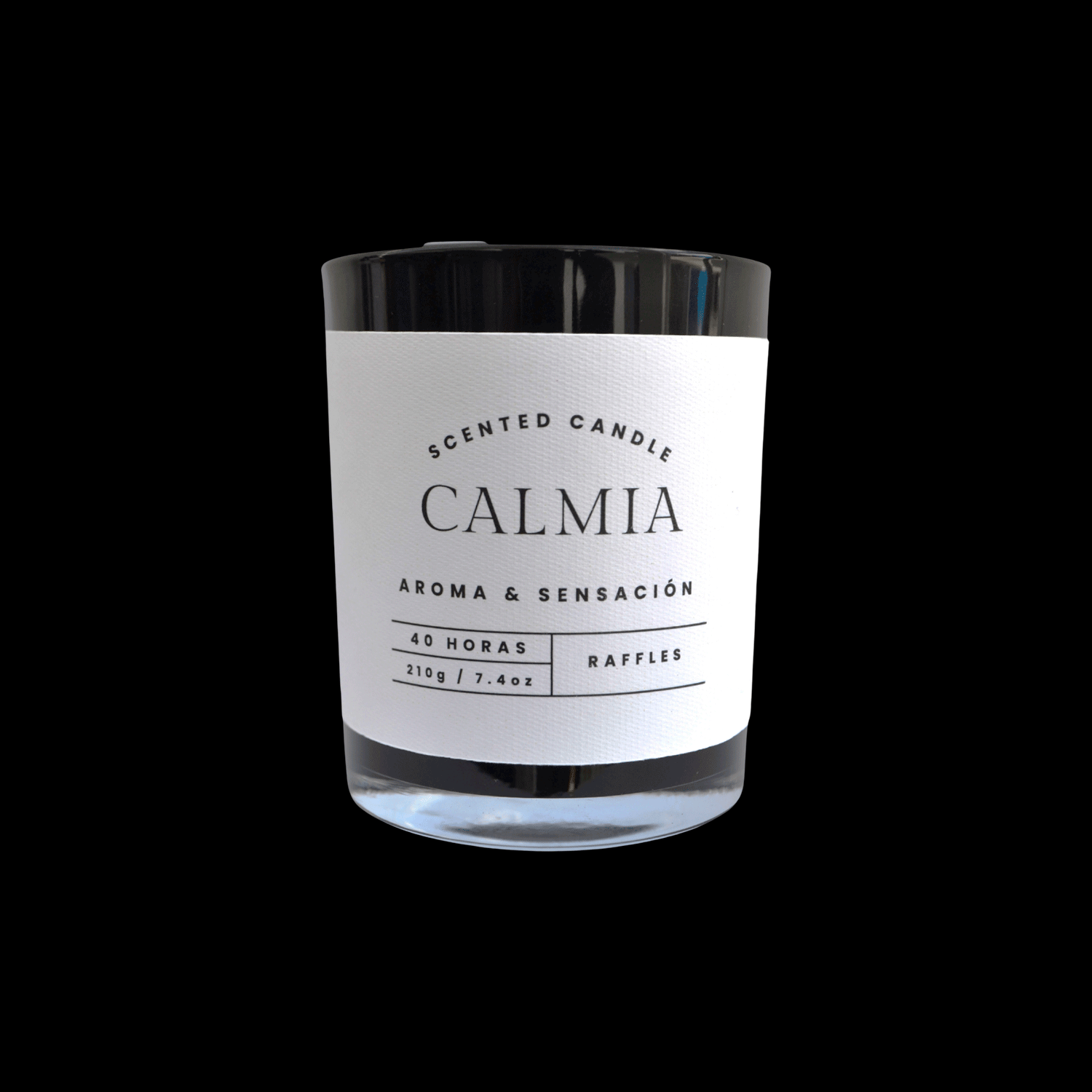 Vela Con Cera de Soya Aromática Raffles 210g /40hrs